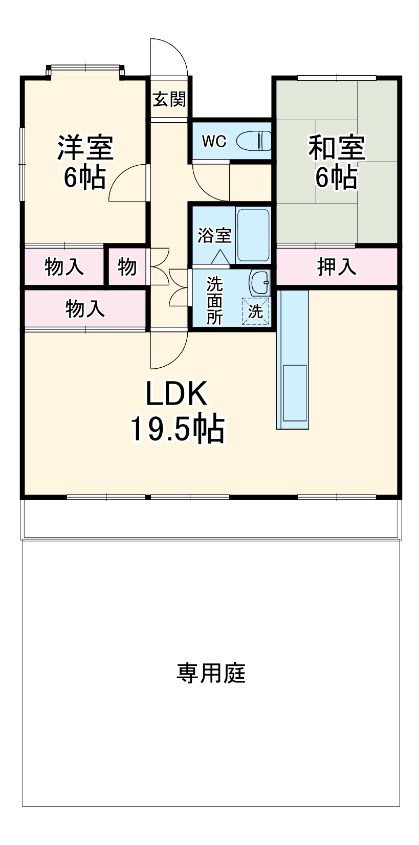 Parthenon上社の間取り