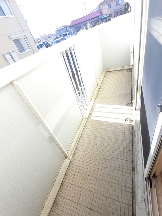 12/25 バルコニー