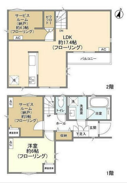 Kolet阿佐ヶ谷の間取り