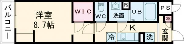 SUN平井駅南口の間取り