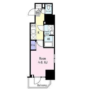 エスリード弁天町ノースプレミアの間取り