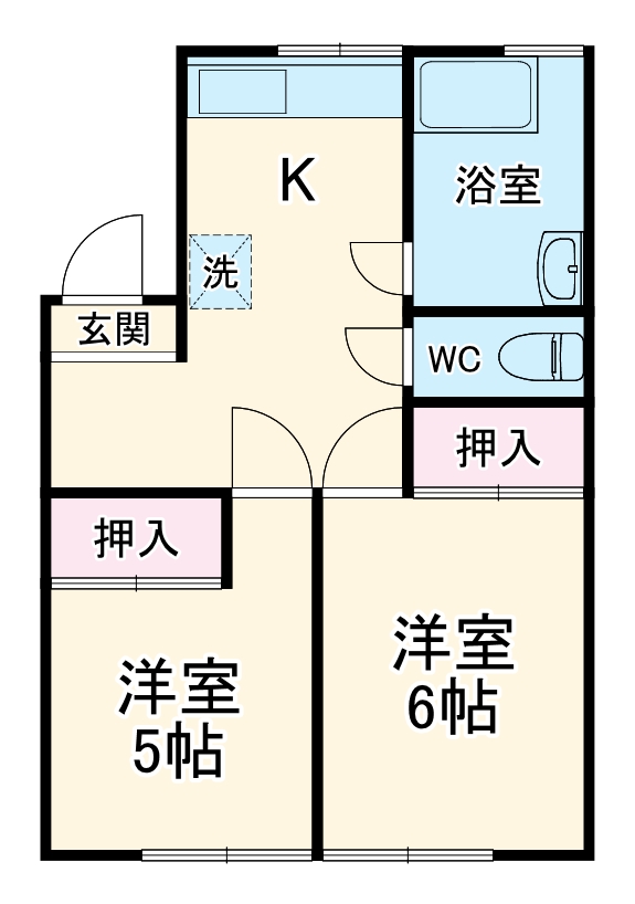 水谷ビルの間取り