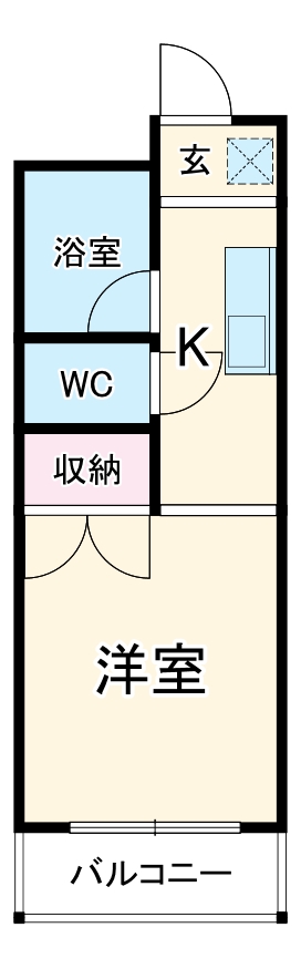 メゾン坂下の間取り