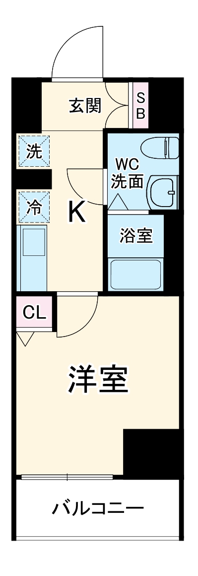 大神宮下Residenceの間取り