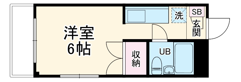 メゾン・ドゥ・フジ大宮の間取り