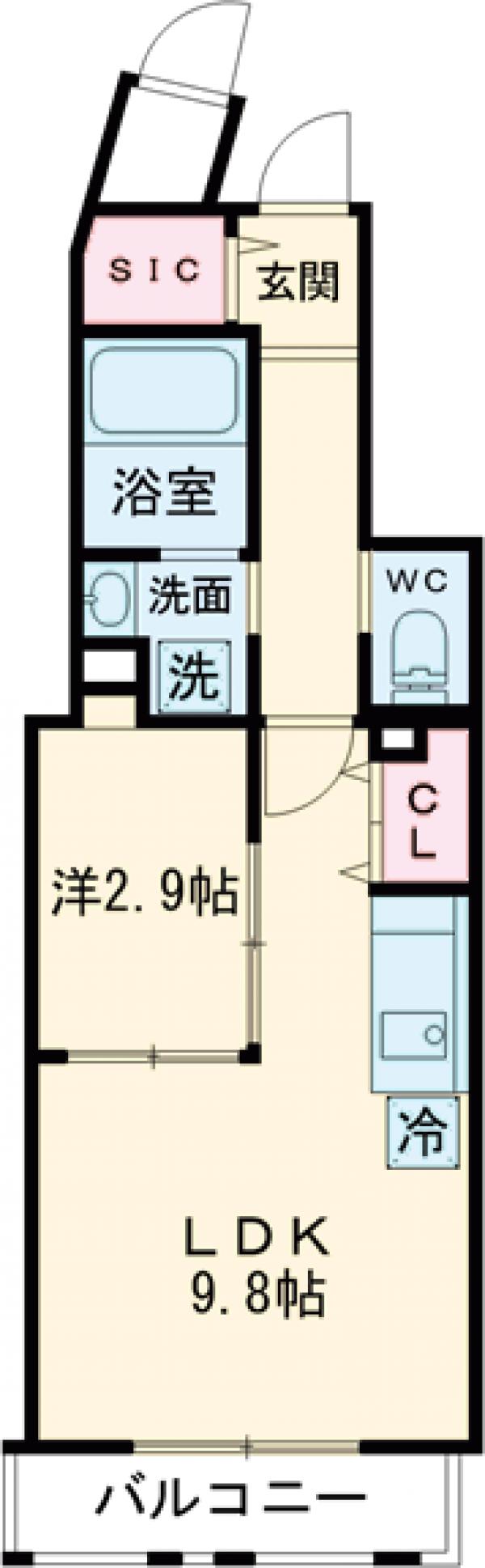 GranDuo柿の木坂2の間取り