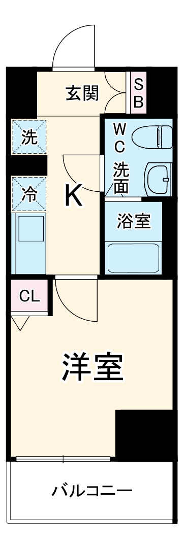 大神宮下Residenceの間取り