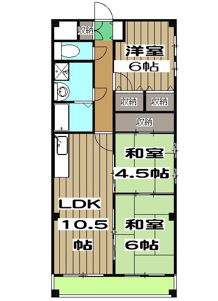 エレスパ24の間取り