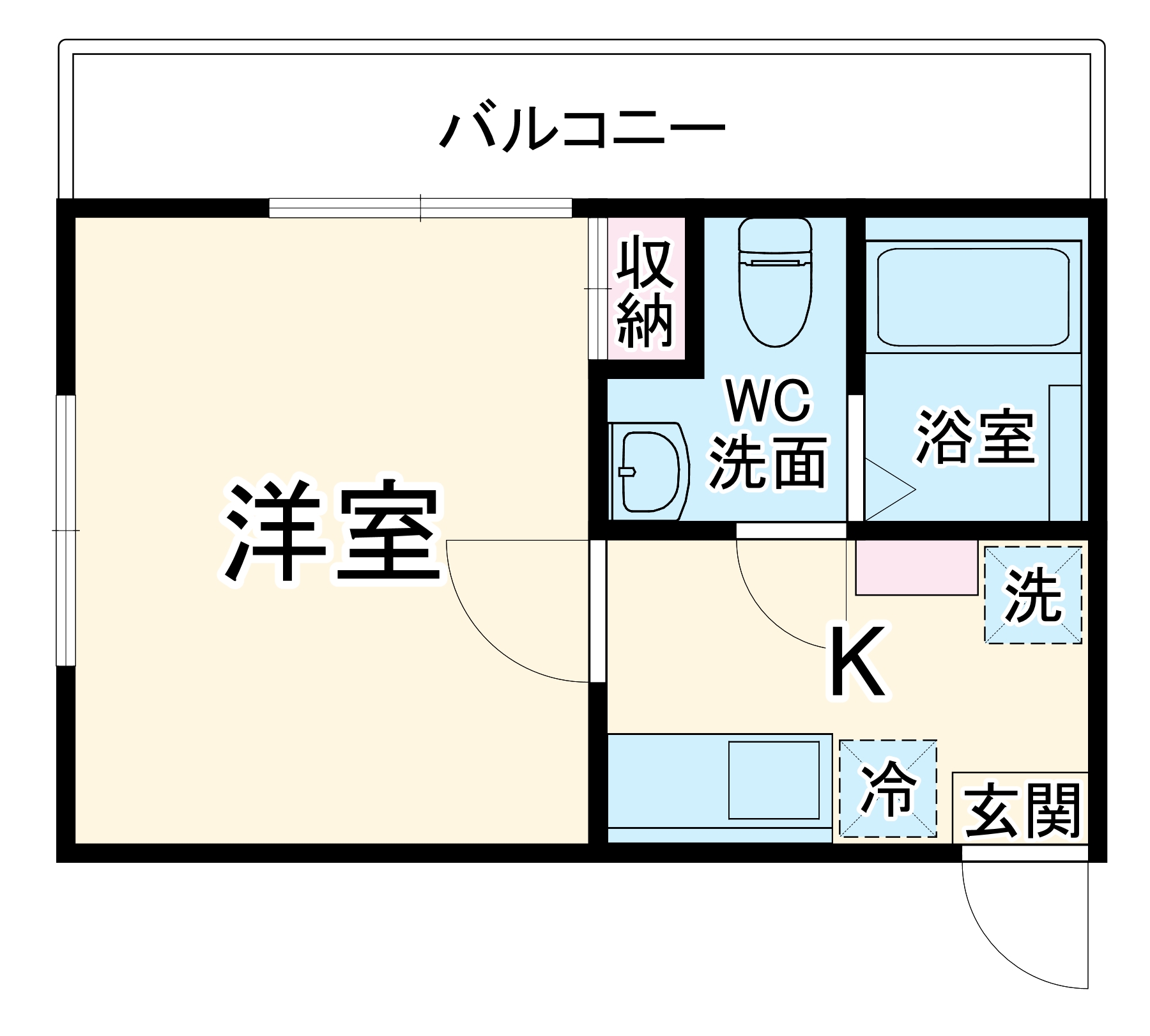 S-harbar Lagoon屏風浦の間取り