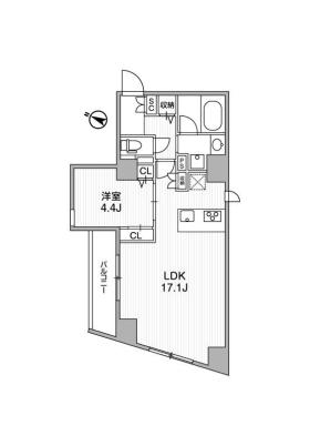 GranDuo下北沢12の間取り