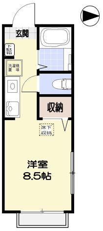 メゾンTHの間取り