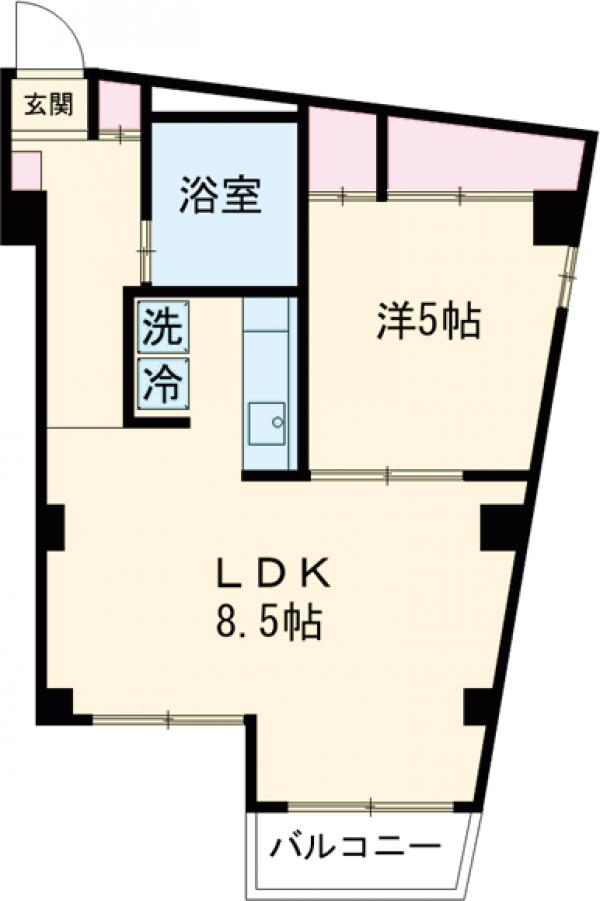 NAKAMEGURO ARKIIの間取り