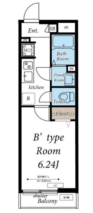 グレイス西所沢の間取り