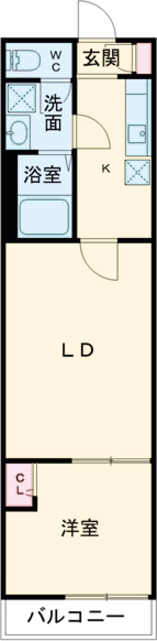 N.forte瑞江の間取り