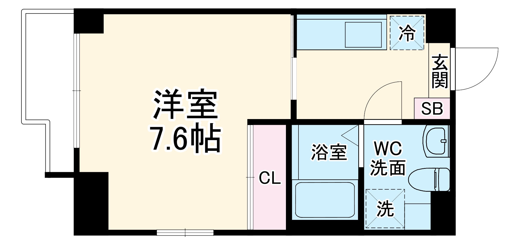 リアライズ高畑の間取り