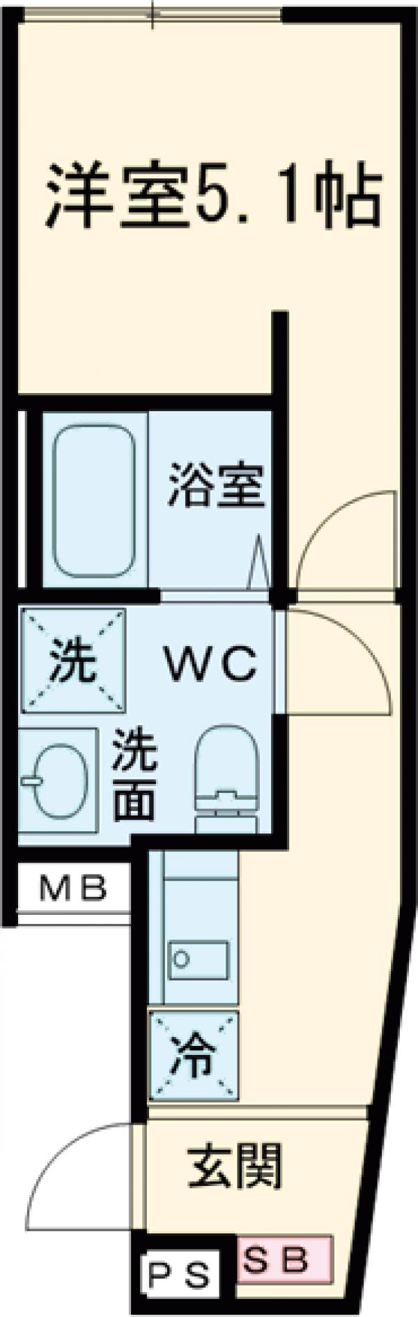 SOLASIA residence 千歳船橋Ⅱの間取り