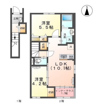 フォルトゥーナの間取り