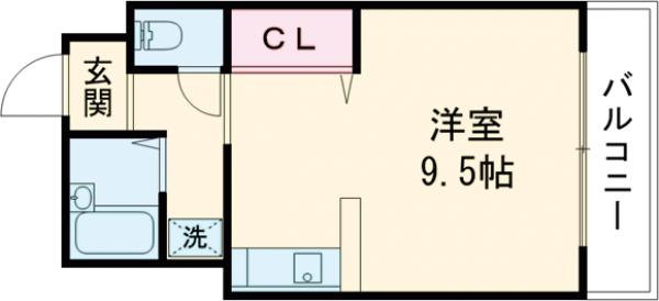 カーサセブンの間取り