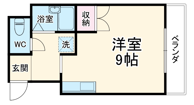 カーサセブンの間取り