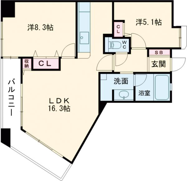 アパガーデンパレス高崎の間取り