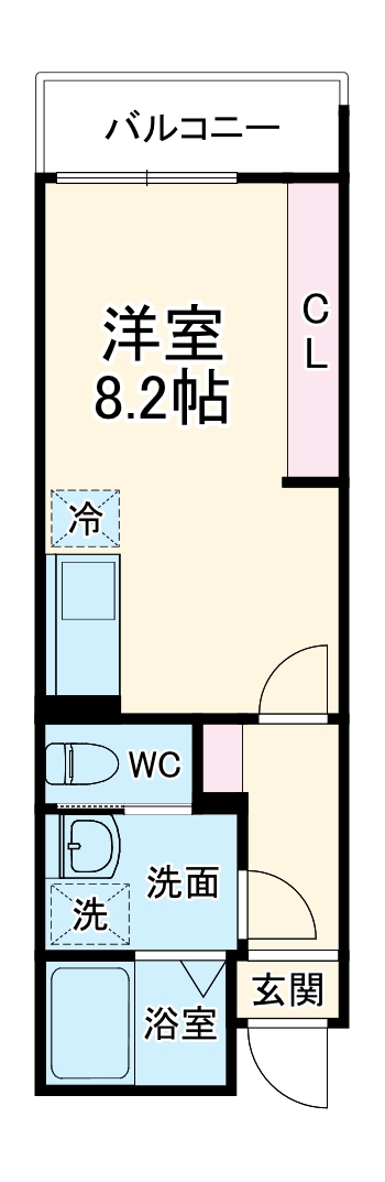 リブレメゾン曽根Ⅰの間取り