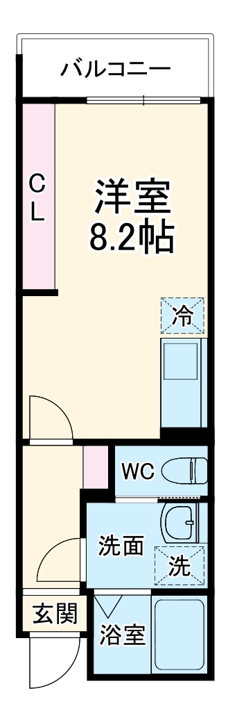 リブレメゾン曽根Ⅰの間取り