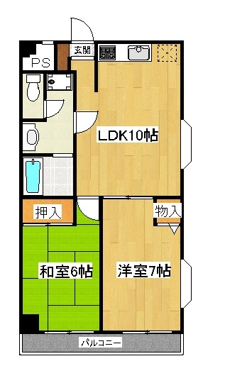 サニーガーデンの間取り