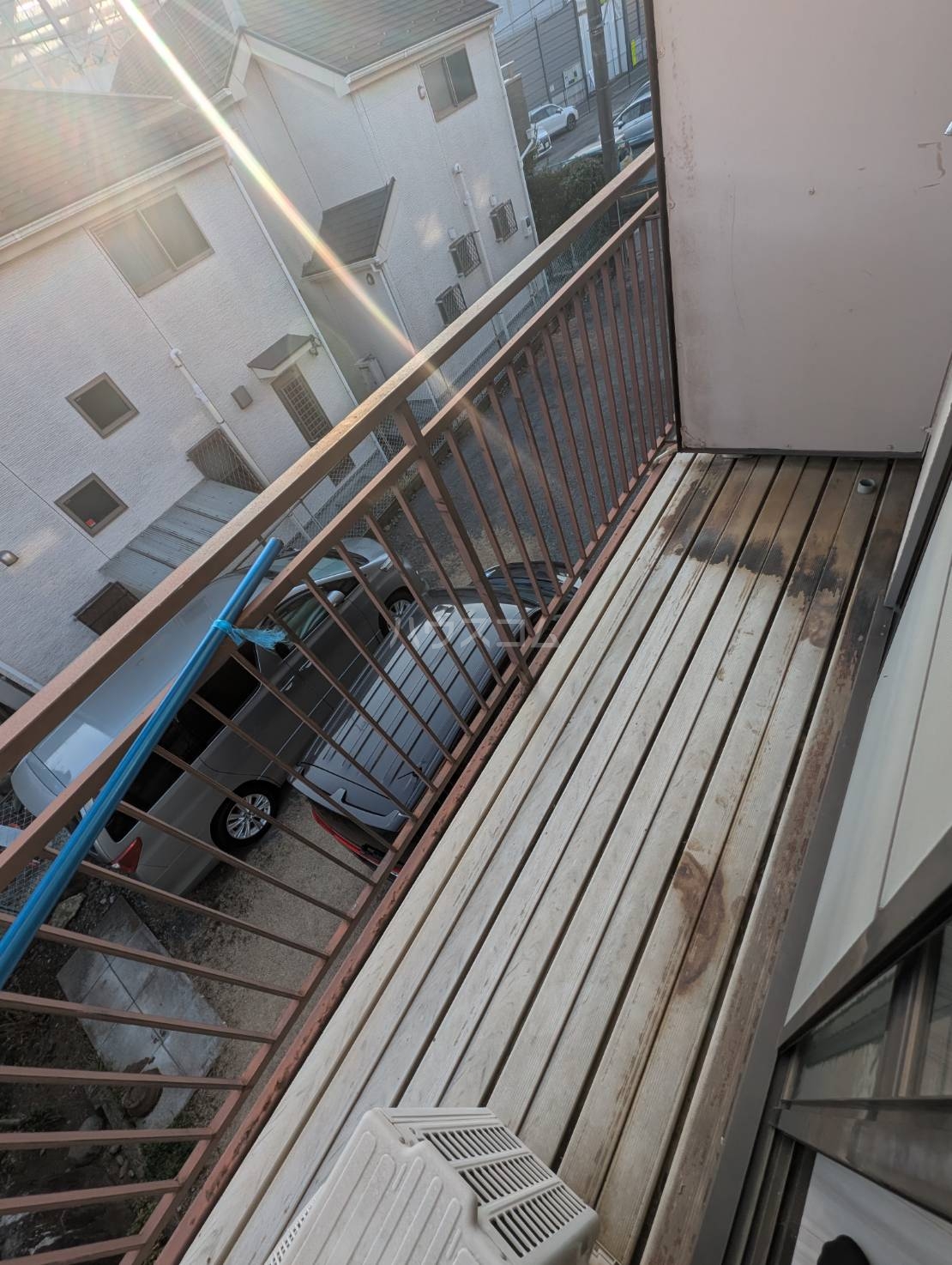 8/14 バルコニー