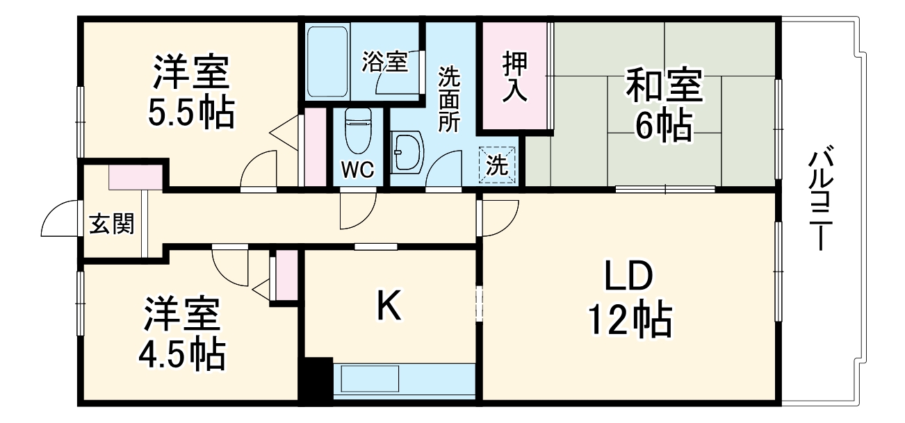 グレイス池尻の間取り