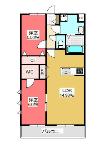 D’Calmerio浦和の間取り