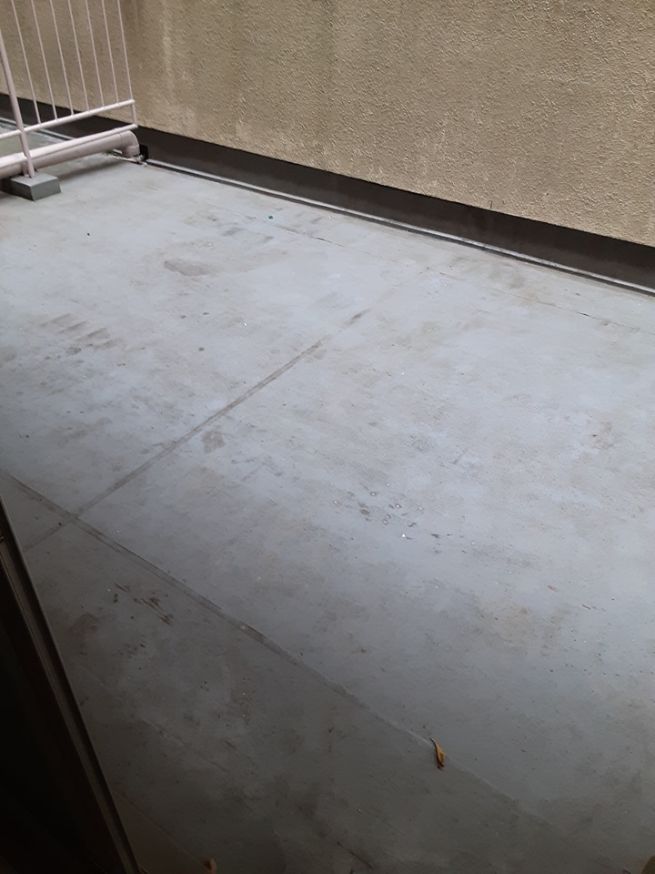 12/20 バルコニー