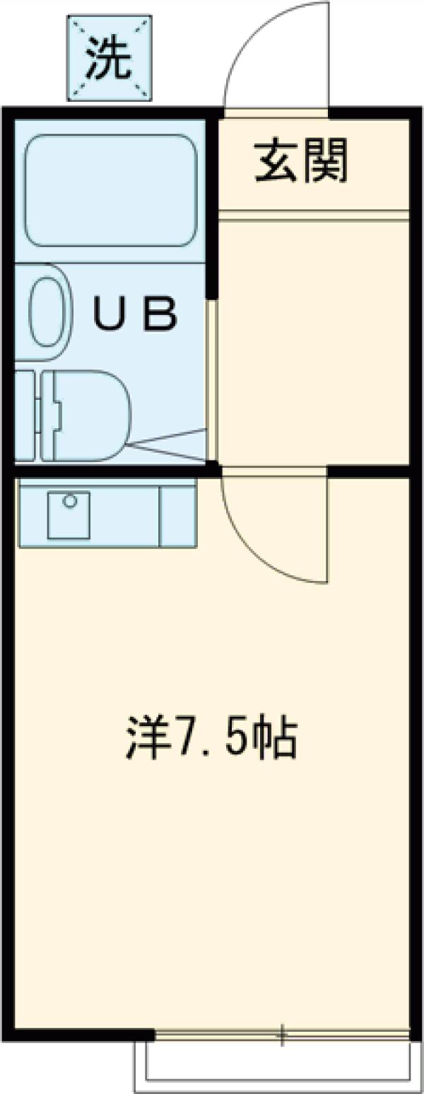 ヴィラホワイト森野の間取り