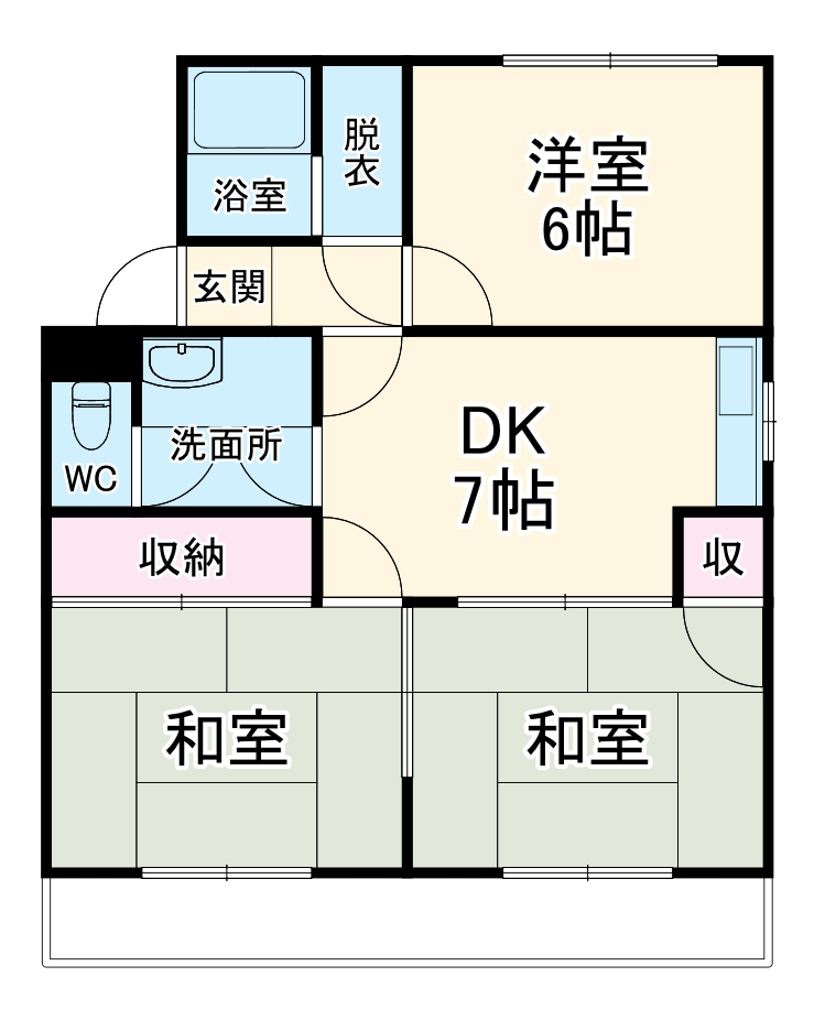 大橋ビルの間取り