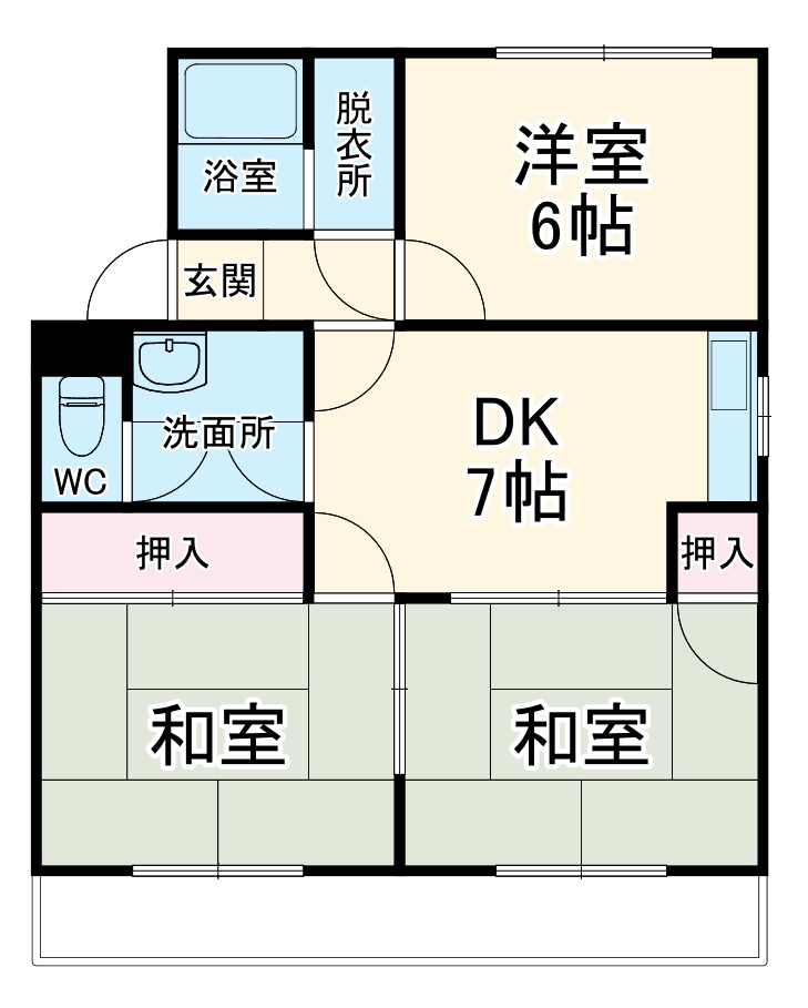 大橋ビルの間取り
