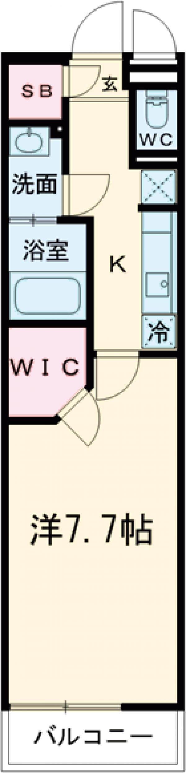 リブリ・ココシャンブルの間取り