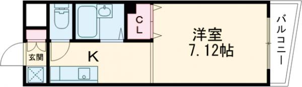 パストラル下穂積の間取り