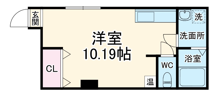 オリエントシティ姫島の間取り