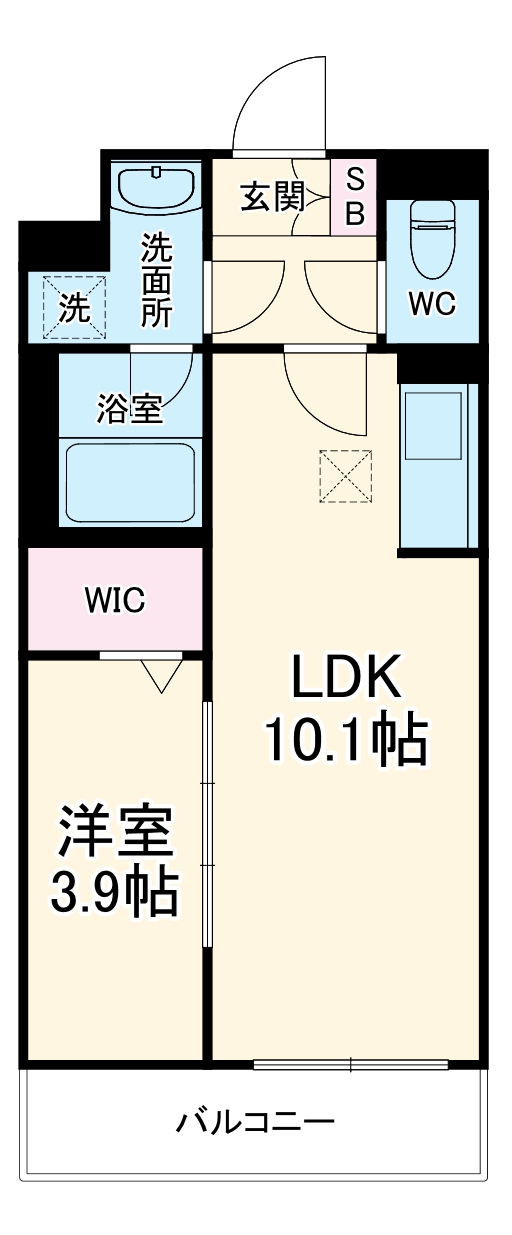 ヴェルナ・コートの間取り