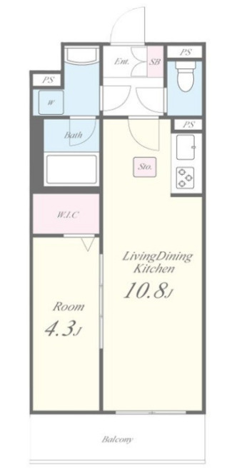 ヴェルナ・コートの間取り