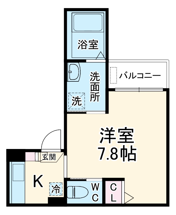 Jack kofukasaku Ⅰの間取り