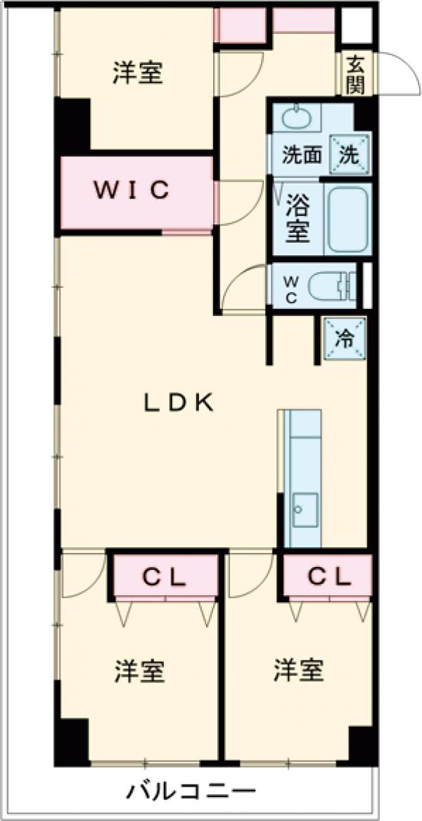PARK MODERN 西葛西の間取り