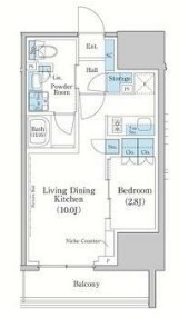 スタイリオ蒲田WESTの間取り