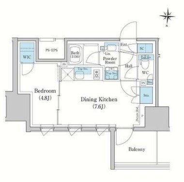 スタイリオ蒲田WESTの間取り