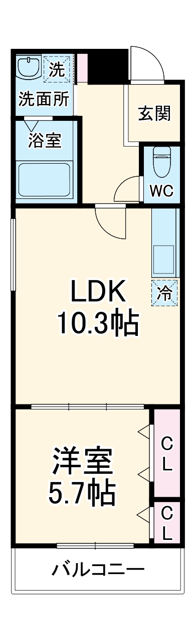 カサデチョコの間取り