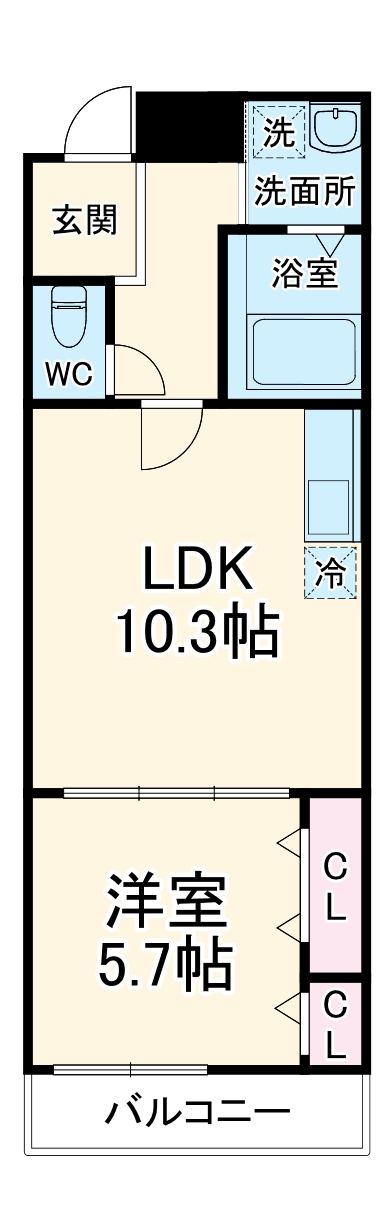 カサデチョコの間取り