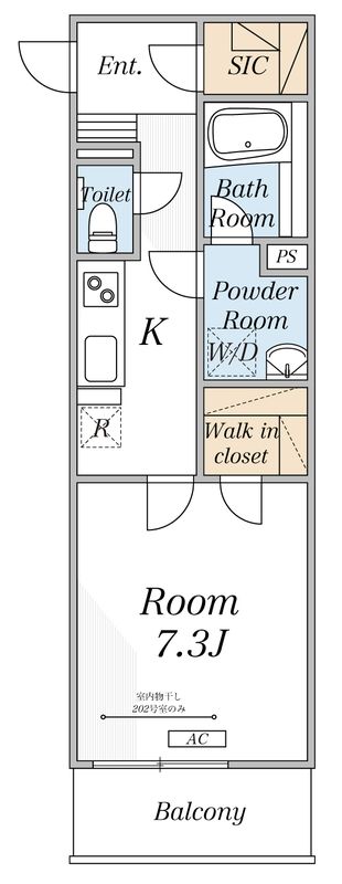 (仮称)リブリ・草加市谷塚町の間取り