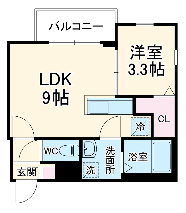 Cherim浄心Westの間取り