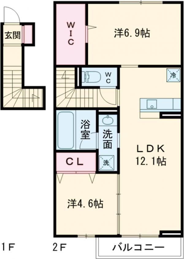TORISIASアリステラの間取り