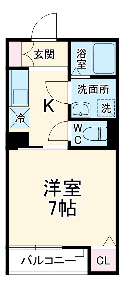 Creed 船橋 の間取り