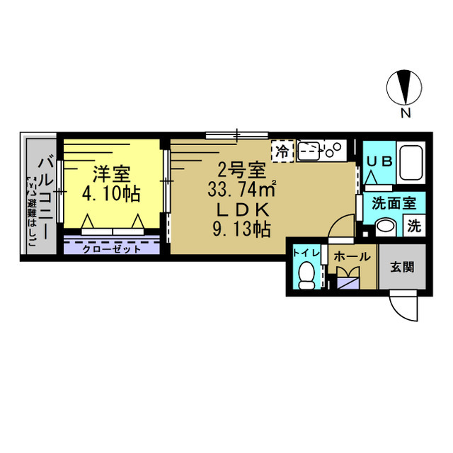 SK豊四季の間取り